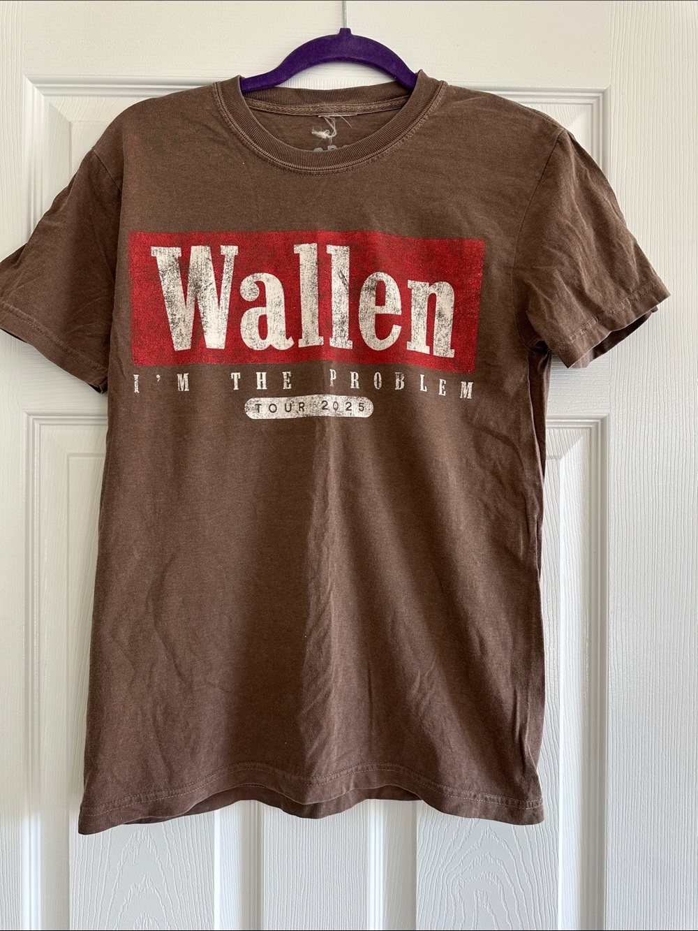 Wallen "I'm The Problem" Brown Tour Tee